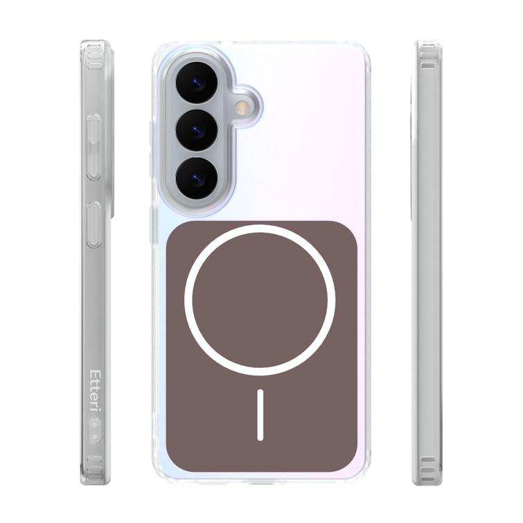 Etteri Hidden Pearl case for Samsung Galaxy S26 brown