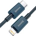 Baseus Superior PD USB-C - Lightning-kaapeli 2,0 m sininen 20W