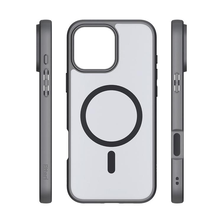 Etteri Matt Mag case for iPhone 16 Pro Max 6,9" black