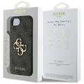Guess HC 4G PU Big Logo Case for iPhone 16e Black