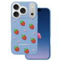 Strawberry case for iPhone 17 Pro 6,3'' blue