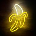 Neon LED Light BANANA white yellow Bat + USB FLNE10 Forever Light