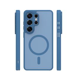 Mag Matt case for Samsung Galaxy S26 Ultra dark blue  camera protection