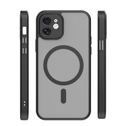 Mag Matt case for iPhone 12 6,1" black camera protection