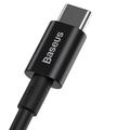 Baseus-kaapeli Superior PD USB-C - USB-C 1,0m musta 100W