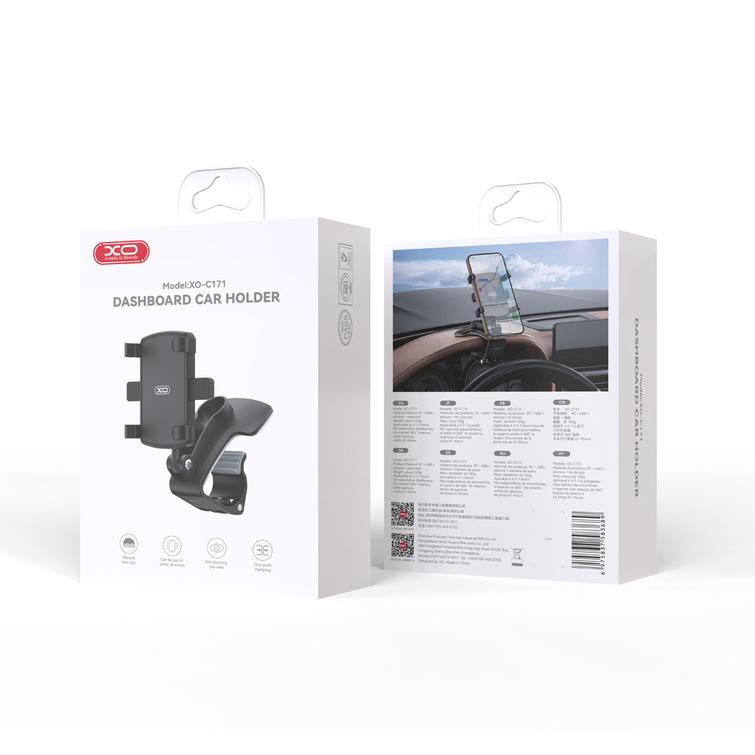 XO-autoteline C171 musta ohjaamoon