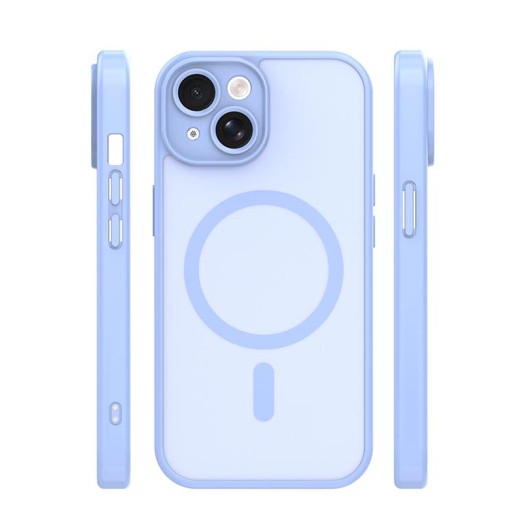 Mag Matt case for iPhone 13 6,1" light blue camera protection