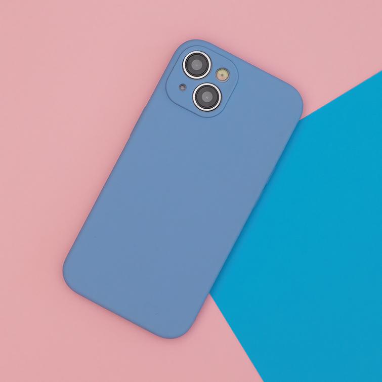 Mag Invisible -suojakuori iPhone 12 6,1":lle, pastellinsininen