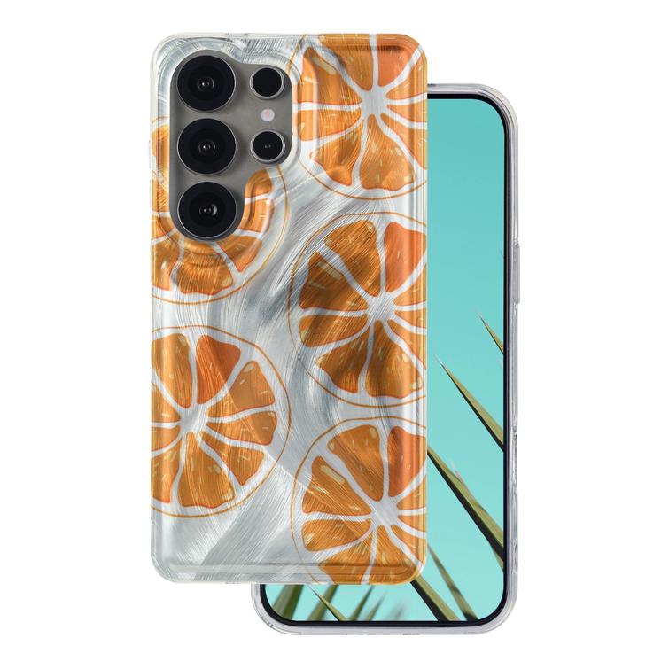 Ultra Trendy Summer case for Samsung Galaxy S26 Ultra orange
