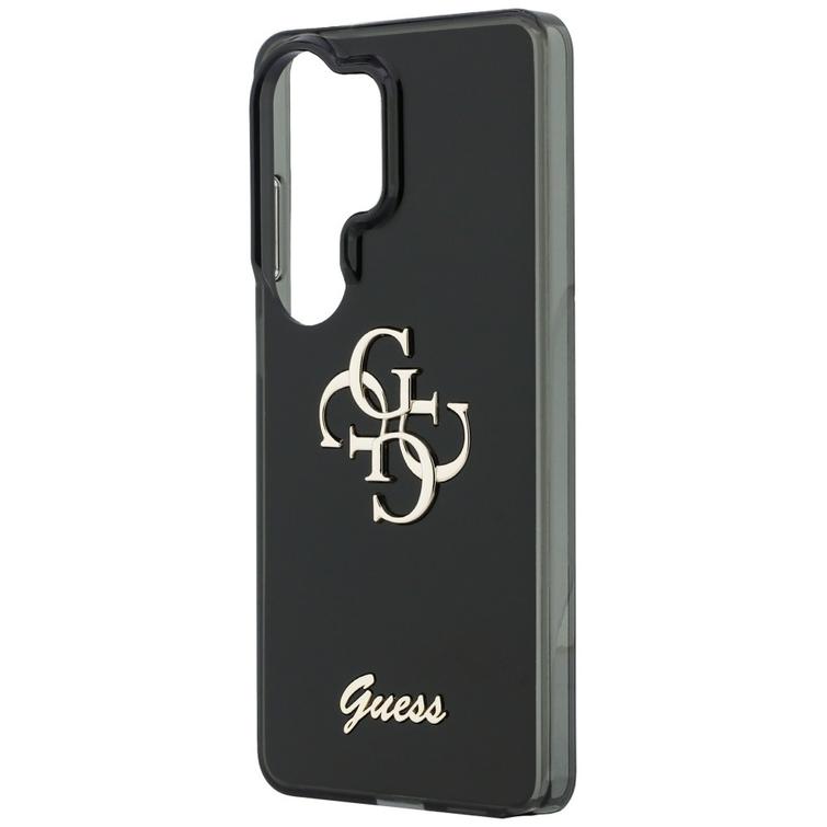 Guess case IML Big Metal 4G Script for Samsung Galaxy S26 Ultra black
