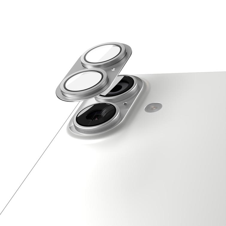 Etteri-kokonaissuoja iPhone 17:lle, hopea