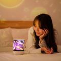 BEDSIDE LAPM WITH PROJECTOR 3 LIGHT COLOR