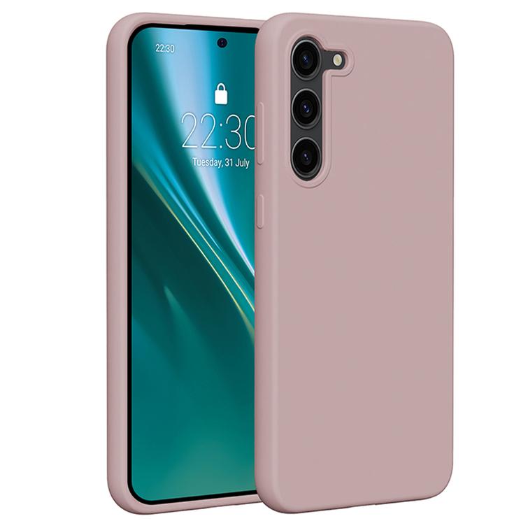 Etteri Silikonikotelo Samsung Galaxy S23 Plus vaaleanpunaiselle