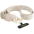 Guess 4G Big 4G Classic Logo Big Strap -metallinappisuojakuori iPhone 17 Pro Maxille, pinkki