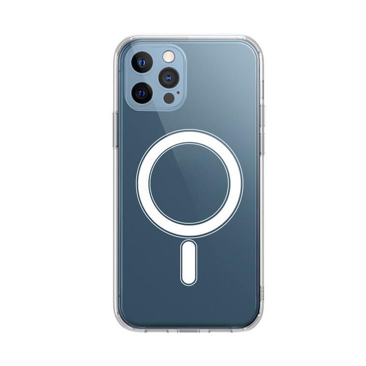 Iskunkest&auml;v&auml; 1,5 mm:n magneettikotelo iPhone 17 Pro Max 6,9":lle, l&auml;pin&auml;kyv&auml; kamerasuoja, avoin rengas