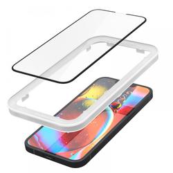 Spigen karkaistu lasi ALM GLASS FC 2-pakkaus iPhone 13 / 13 PRO / 14 / 16E 6,1" musta