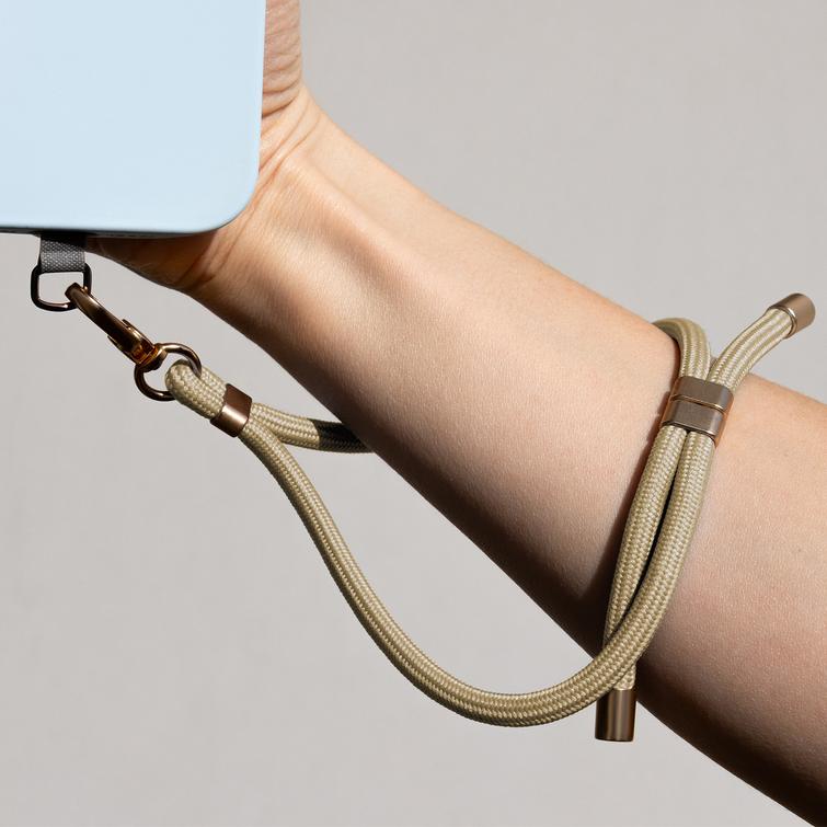 Yleismallinen puhelinranneke Elegantti kulta