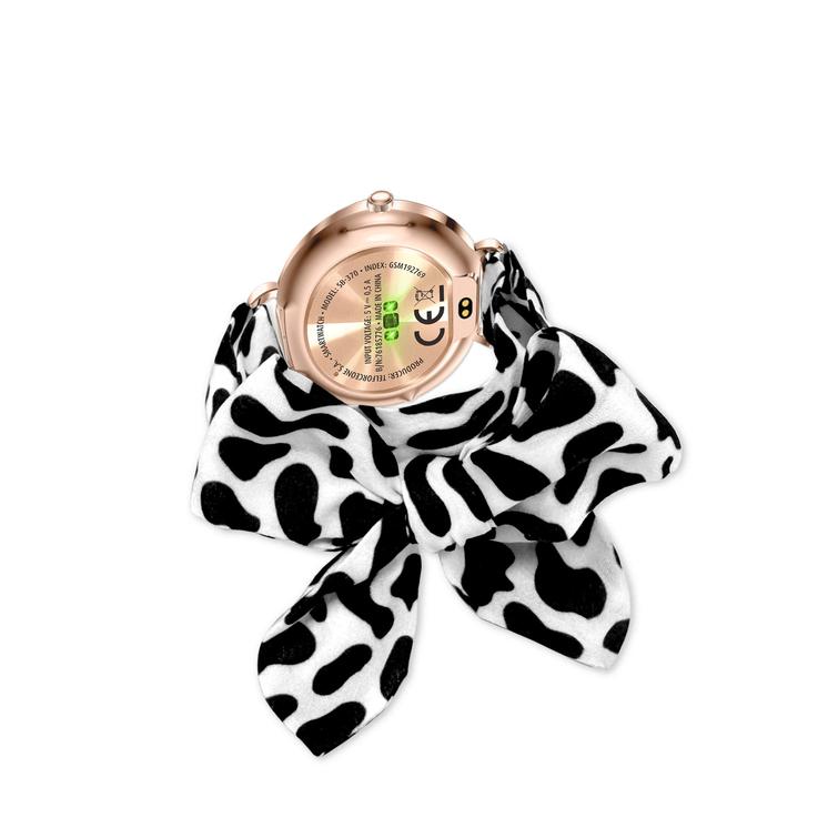 Forever Smartwatch Lucca SB-370 Ruusukulta - Täplikäs ranneke