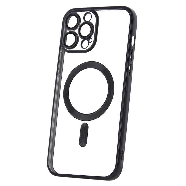 Color Chrome Mag -suojakuori iPhone 13 Pro Maxille 6,7" musta