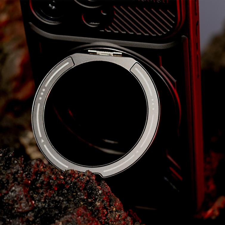 Defender Armor Mag -suojakuori Samsung Galaxy S24 / S25:lle, musta